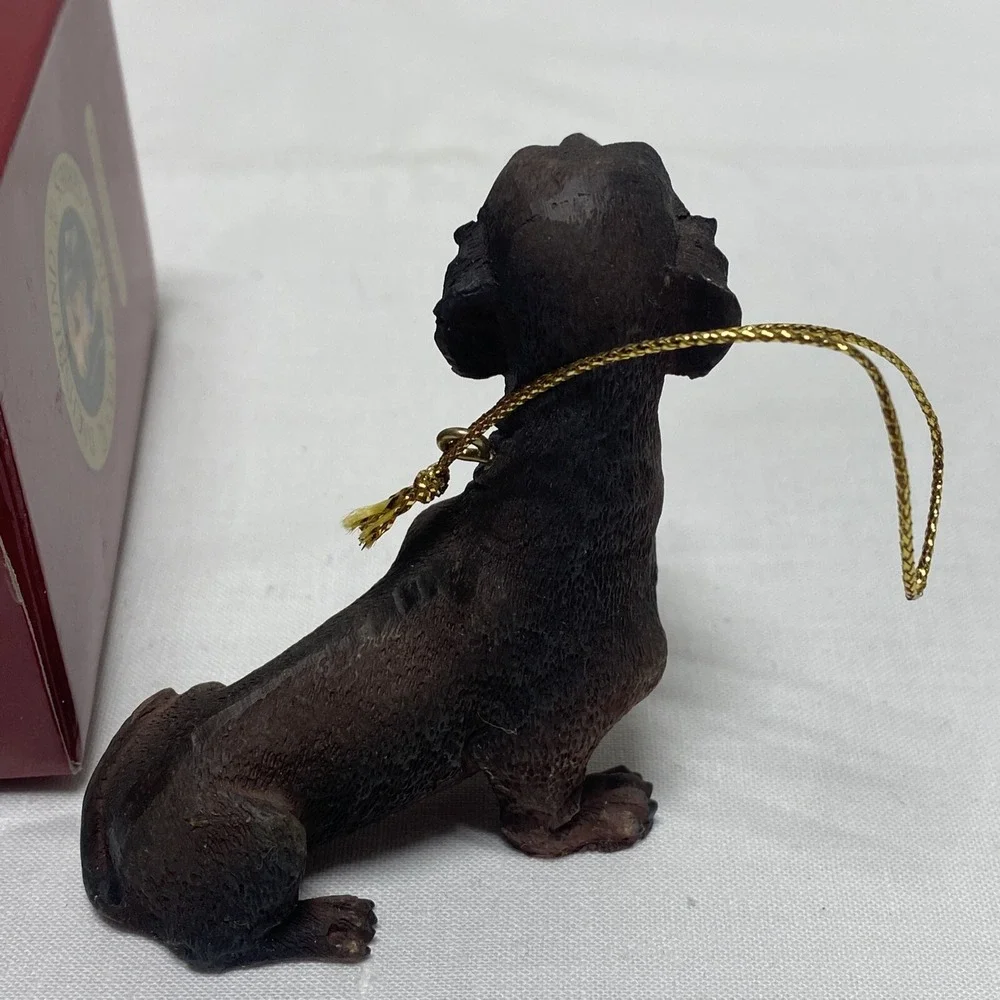 American Canine Assoc Dachshund Limited Edition Christmas Dog Ornament 2 1/2
